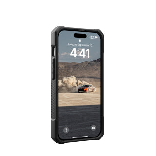 Urban Armor Gear Monarch Kevlar mobile phone case 15.5 cm (6.1") Cover Black