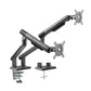 Brateck LDT49-C024-B monitor mount / stand 81.3 cm (32") Clamp Black