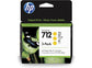 HP 712 3-pack 29-ml Yellow DesignJet Ink Cartridge