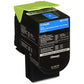 Lexmark 78C6XCE toner cartridge 1 pc(s) Cyan