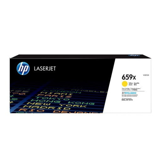 HP LaserJet 659X High Yield Yellow Original Toner Cartridge