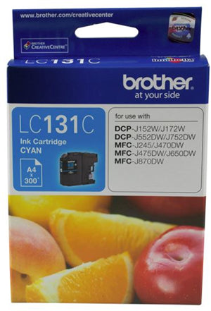 Brother LC-131C ink cartridge 1 pc(s) Original Cyan