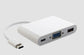 Astrotek AT-CMVGAUSBCF laptop dock/port replicator White