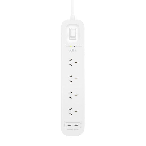 Belkin SurgePro White 4 AC outlet(s) 2 m