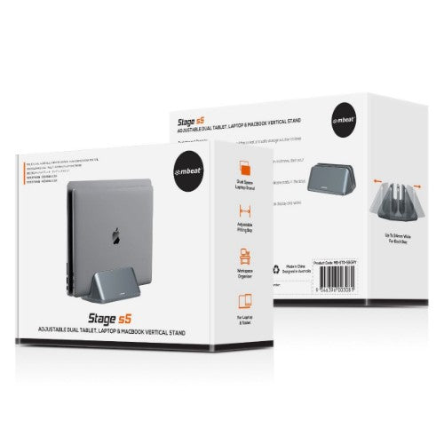 MBeat MB-STD-S5GRY holder Passive holder Laptop, Tablet/UMPC Silver