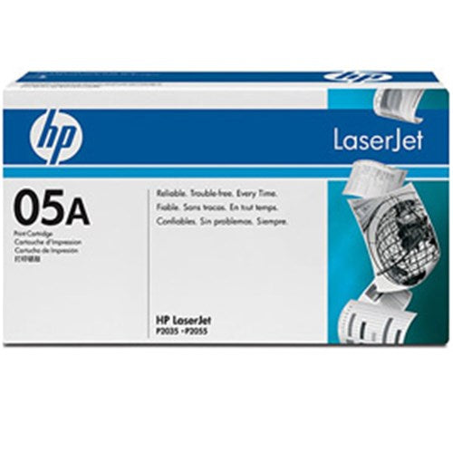HP 05A Black Original LaserJet Toner Cartridge