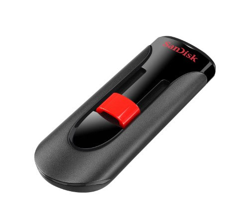 SanDisk Cruzer Glide USB flash drive 128 GB USB Type-A 2.0 Black, Red