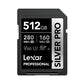 Lexar LSDSIPR512G-BNNNG memory card 512 GB SDXC UHS-II Class 10