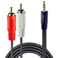 Lindy 1m Premium Phono To 3.5mm Cable