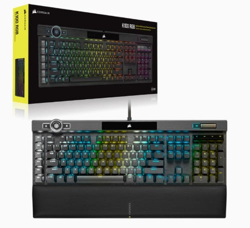 Corsair K100 RGB keyboard Gaming USB QWERTY US English Black