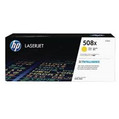 HP 508X High Yield Yellow Original LaserJet Toner Cartridge