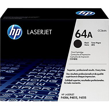HP 64A Black Original LaserJet Toner Cartridge