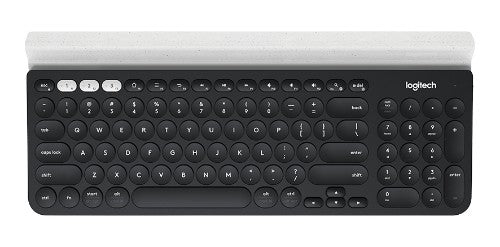 Logitech 920-008028 keyboard Universal RF Wireless + Bluetooth English White