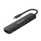 Simplecom CHT570 laptop dock/port replicator Wired USB 3.2 Gen 1 (3.1 Gen 1) Type-C Black