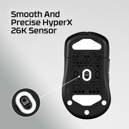 HyperX Pulsefire Saga Pro Wireless Gaming Mouse (Black)