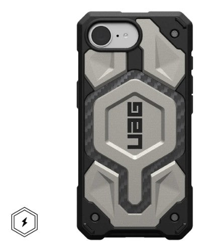 Urban Armor Gear 114497113636 mobile phone case 15.5 cm (6.1") Cover Titanium