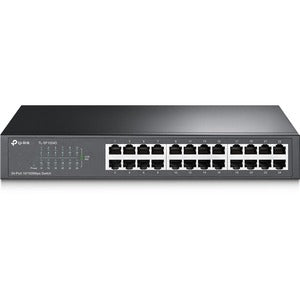 TP-Link TL-SF1024D network switch Unmanaged Fast Ethernet (10/100) Grey