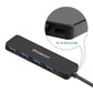 Simplecom CH340 interface hub USB 3.2 Gen 1 (3.1 Gen 1) Type-C 5000 Mbit/s Black
