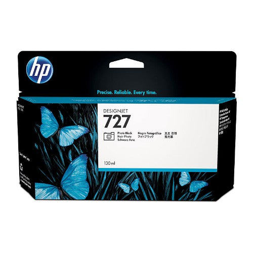 HP 727B 130-ml Photo Black DesignJet Ink Cartridge