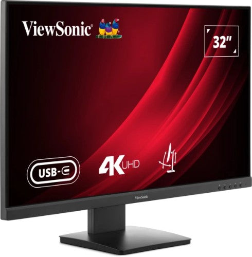 Viewsonic VG3208U-4K computer monitor 81.3 cm (32") 3840 x 2160 pixels 4K Ultra HD Black