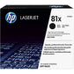 HP 81X High Yield Black Original LaserJet Toner Cartridge
