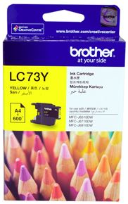 Brother LC73Y ink cartridge 1 pc(s) Original Yellow