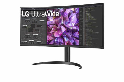 LG 34WQ75C-B computer monitor 86.4 cm (34") 3440 x 1440 pixels Quad HD LCD Black