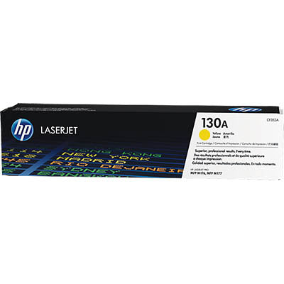 HP 130A Yellow Original LaserJet Toner Cartridge
