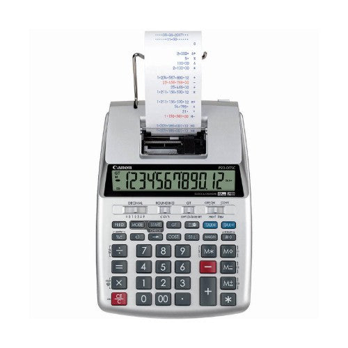 Canon P23-DTSC calculator Desktop Printing Silver