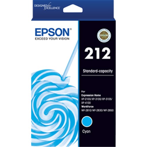 Epson 212 ink cartridge 1 pc(s) Original Standard Yield Cyan