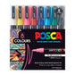 POSCA Black, Blue, Green, Pink, Purple, Red, White, Yellow 8 pc(s)