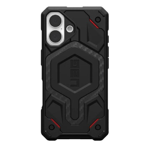 Urban Armor Gear Monarch Pro kevlar mobile phone case 15.5 cm (6.1") Cover Black