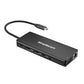 Simplecom CHN613 laptop dock/port replicator Wired USB 3.2 Gen 2 (3.1 Gen 2) Type-C Black