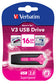 Verbatim V3 USB Drive 16GB USB flash drive USB Type-A 3.2 Gen 1 (3.1 Gen 1) Black,Pink
