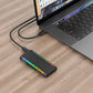 Simplecom SE525 storage drive enclosure SSD enclosure Black M.2