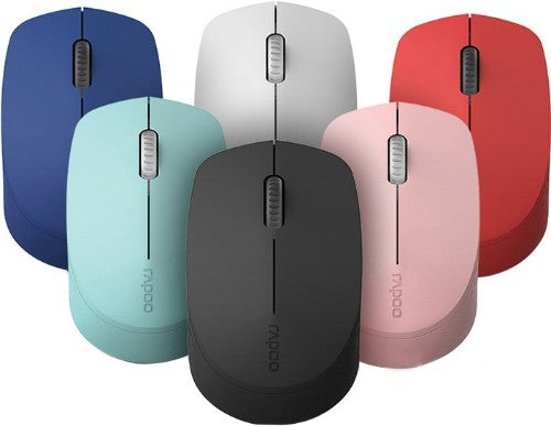 Rapoo M100 Silent mouse Office Ambidextrous RF Wireless + Bluetooth Optical 1000 DPI