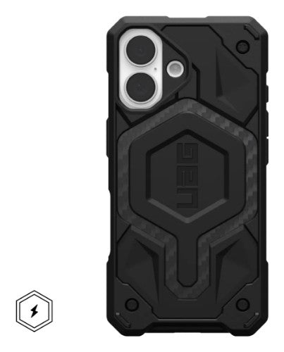 Urban Armor Gear Monarch mobile phone case 15.5 cm (6.1") Cover Black