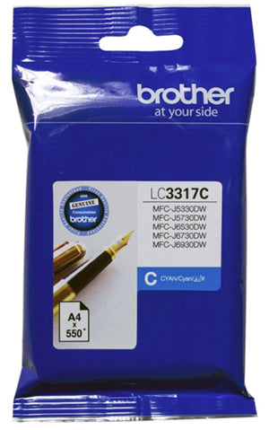 Brother LC3317C ink cartridge 1 pc(s) Original Cyan
