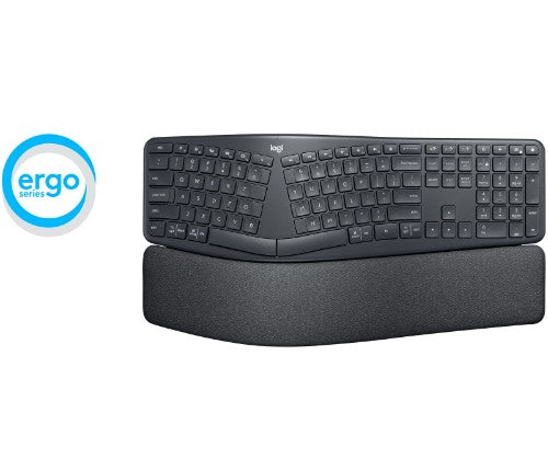 Logitech 920-010111 keyboard Office RF Wireless + Bluetooth English Graphite
