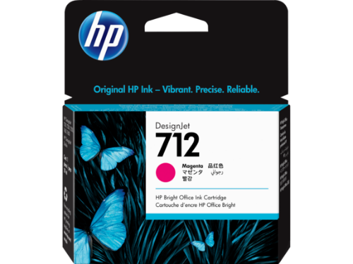 HP 712 29-ml Magenta DesignJet Ink Cartridge