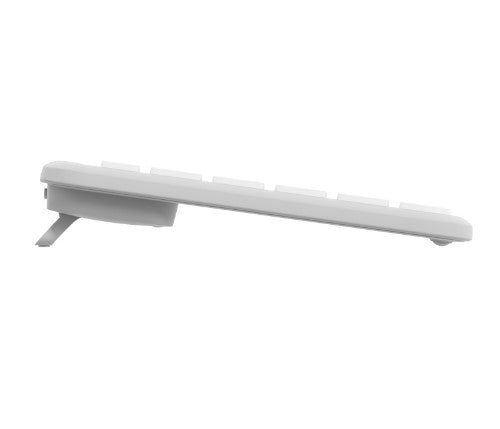 Logitech Signature Slim Combo MK950 keyboard Mouse included Office RF Wireless + Bluetooth QWERTY English White