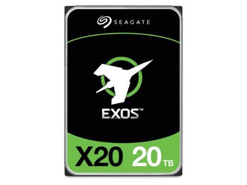 Seagate Enterprise Exos X20 internal hard drive 20 TB 7200 RPM 3.5" Serial ATA III