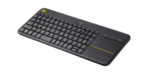 Logitech 920-007165 keyboard TV RF Wireless English Black