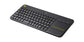 Logitech 920-007165 keyboard TV RF Wireless English Black