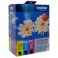 Brother LC39CL3PK ink cartridge 3 pc(s) Original Cyan, Magenta, Yellow