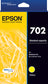 Epson 702 ink cartridge Standard Yield Yellow