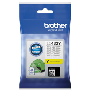 Brother LC432Y ink cartridge 1 pc(s) Original Yellow