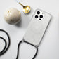 OtterBox React Series Necklace MagSafe for iPhone 15 Pro, Stardust (Clear Glitter)
