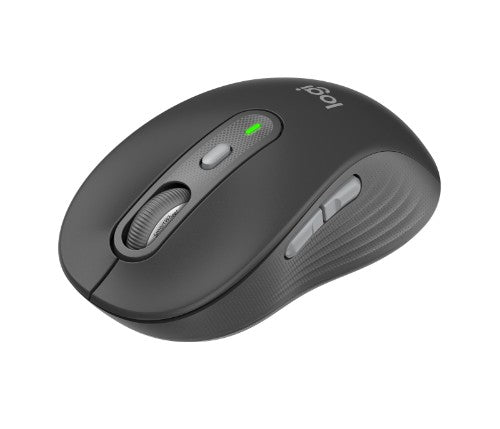 Logitech Signature Slim Combo MK950 keyboard Mouse included Office RF Wireless + Bluetooth QWERTY English Graphite