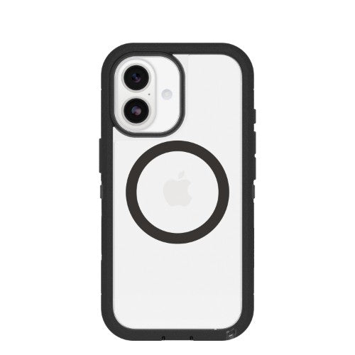 OtterBox Defender Pro XT Clear Series for Apple iPhone 17, transparent/black